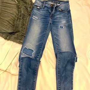 American eagle skinny jeans